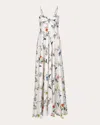 Francesca Miranda Women's Estate Floral-print Cotton Maxi Dress