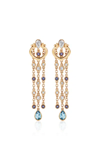 Francesca Villa 18k Pink Gold Love Handles Earrings