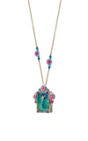Francesca Villa 18k Yellow Gold And Titanium The Mermaid Pendant