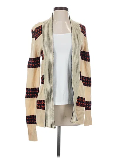 Pre-owned Francesca's Cardigan Sweater In Brown