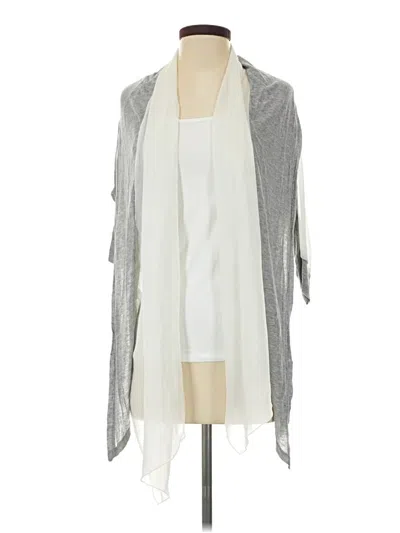 Pre-owned Francesca's Cardigan Sweater In Gray