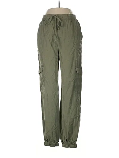 Pre-owned Francesca's Cargo Pants In Green
