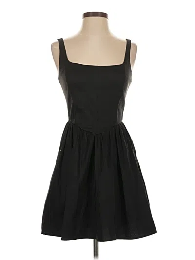 Pre-owned Francesca's Casual Dress In Black