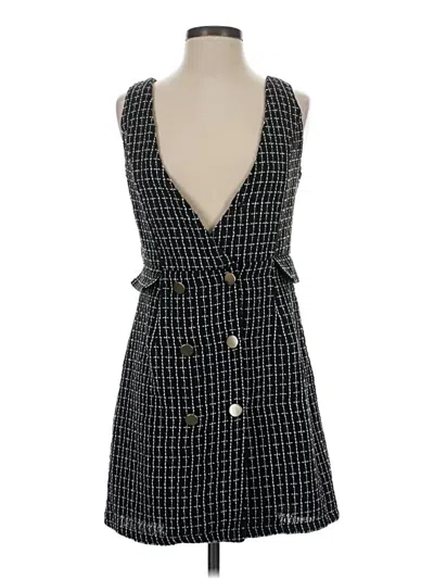 Pre-owned Francesca's Casual Dress In Black