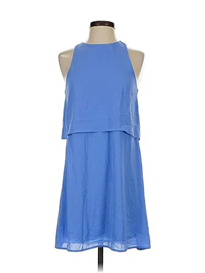Pre-owned Francesca's Casual Dress In Blue