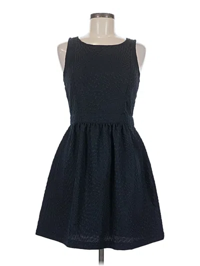 Pre-owned Francesca's Casual Dress In Blue