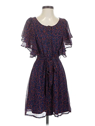 Pre-owned Francesca's Casual Dress In Blue