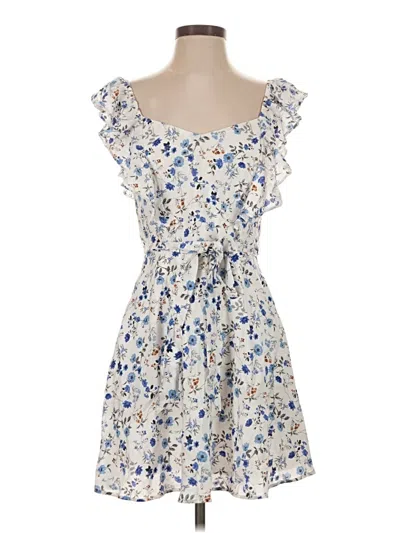 Francesca's Casual Dress In Blue