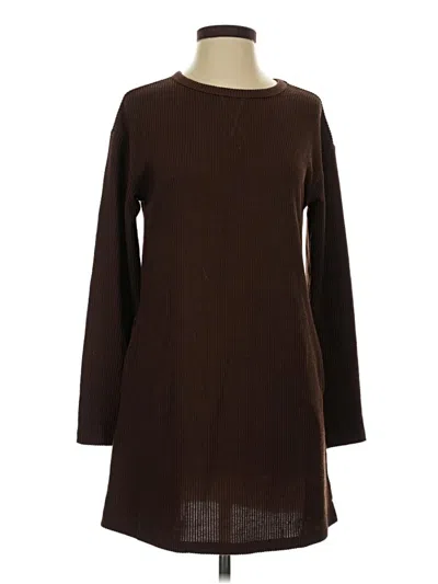 Pre-owned Francesca's Casual Dress In Brown