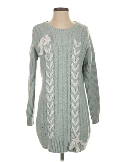 Pre-owned Francesca's Casual Dress In Gray