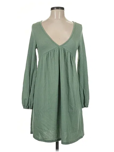 Francesca's Casual Dress In Green