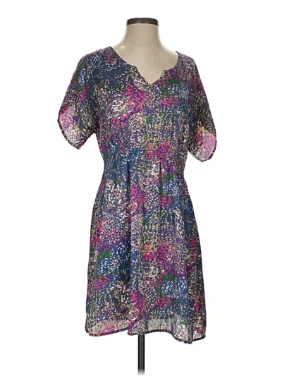 Pre-owned Francesca's Casual Dress In Purple