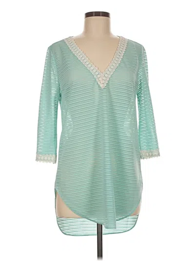 Pre-owned Francesca's Casual Dress In Teal
