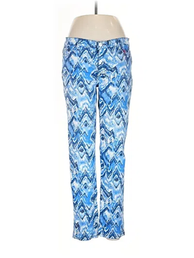 Pre-owned Francesca's Casual Pants In Blue