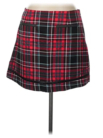 Francesca's Casual Skirt In Red