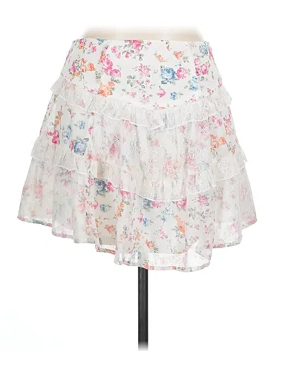 Francesca's Casual Skirt In White