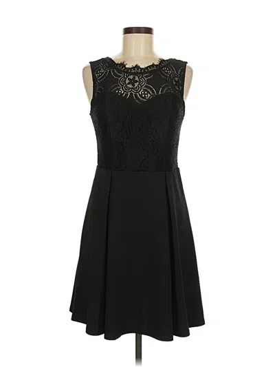 Pre-owned Francesca's Cocktail Dress In Black