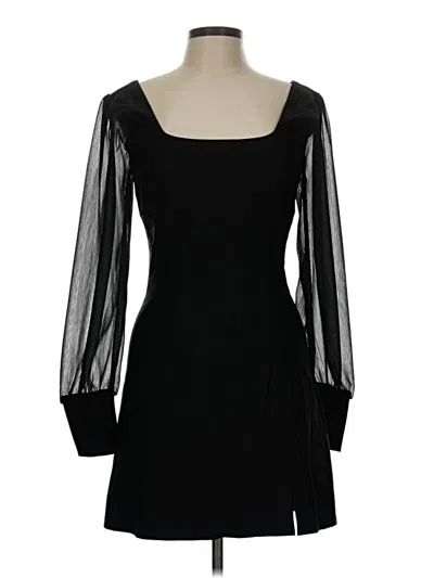 Pre-owned Francesca's Cocktail Dress In Black