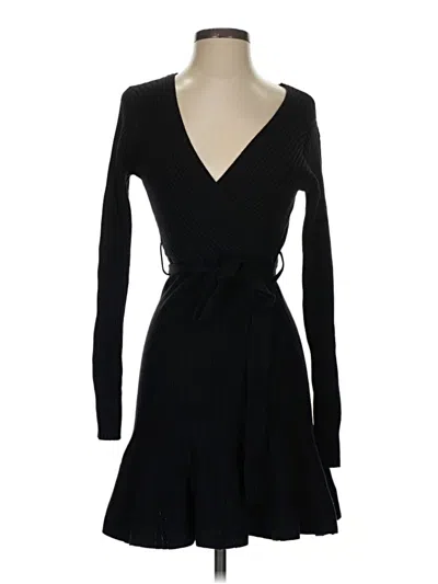 Pre-owned Francesca's Cocktail Dress In Black