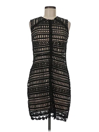 Pre-owned Francesca's Cocktail Dress In Black