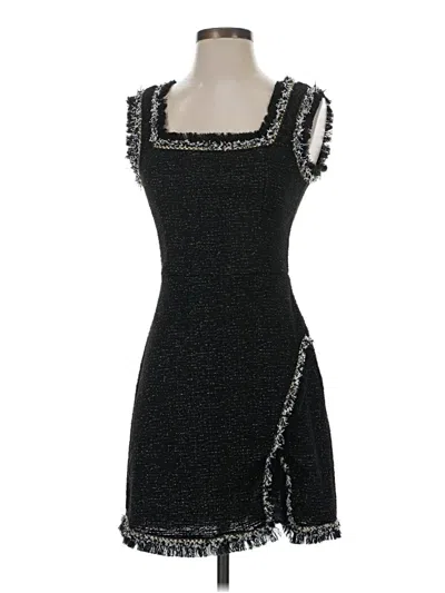 Pre-owned Francesca's Cocktail Dress In Black