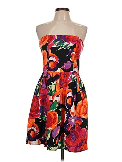 Pre-owned Francesca's Cocktail Dress In Black