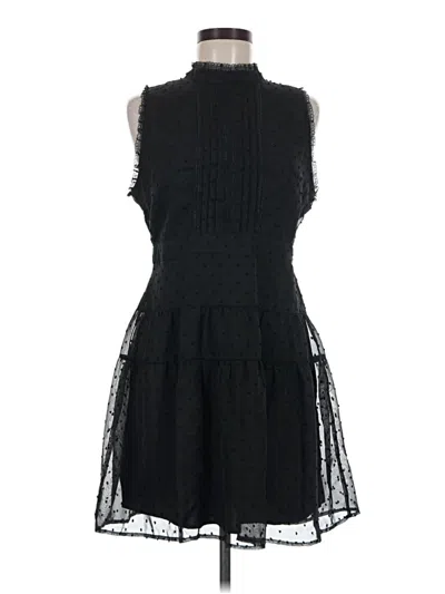 Pre-owned Francesca's Cocktail Dress In Black
