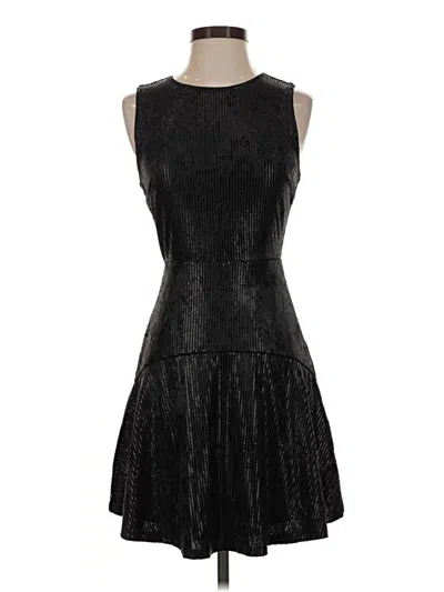 Pre-owned Francesca's Cocktail Dress In Black