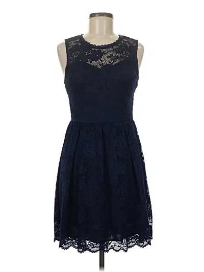 Pre-owned Francesca's Cocktail Dress In Blue