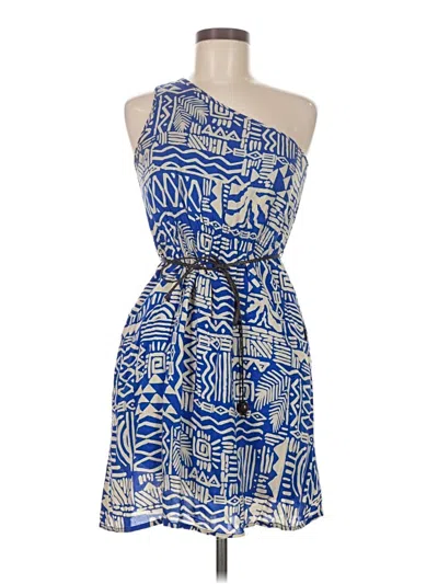 Pre-owned Francesca's Cocktail Dress In Blue
