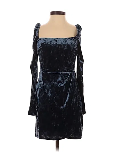 Pre-owned Francesca's Cocktail Dress In Blue