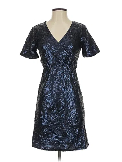 Pre-owned Francesca's Cocktail Dress In Blue