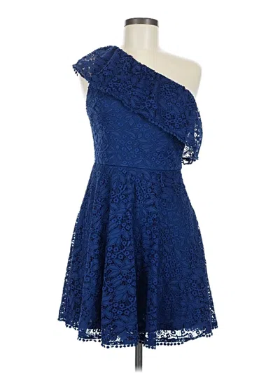 Pre-owned Francesca's Cocktail Dress In Blue