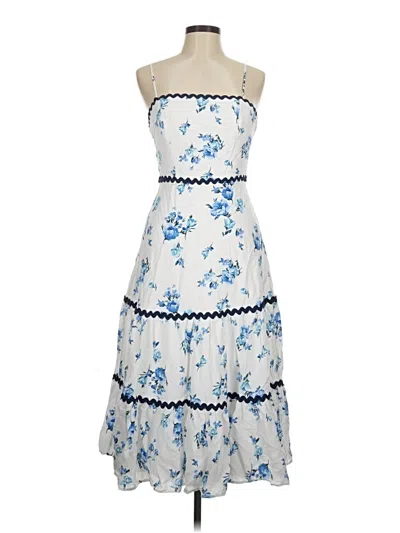 Pre-owned Francesca's Cocktail Dress In Blue