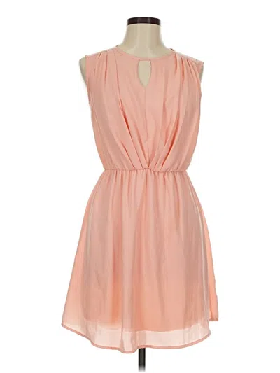 Pre-owned Francesca's Cocktail Dress In Pink