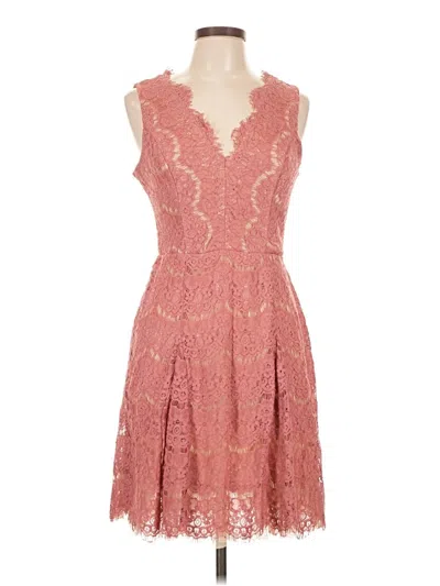 Pre-owned Francesca's Cocktail Dress In Pink