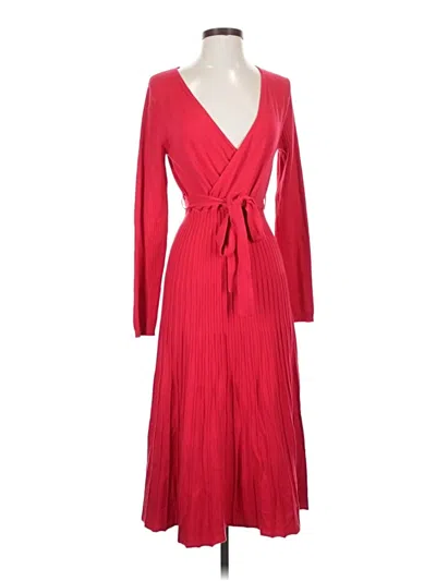 Pre-owned Francesca's Cocktail Dress In Red