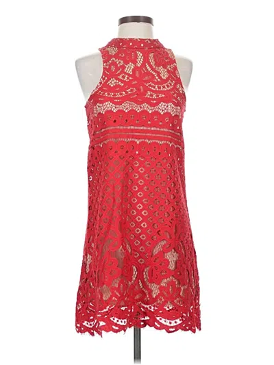 Pre-owned Francesca's Cocktail Dress In Red