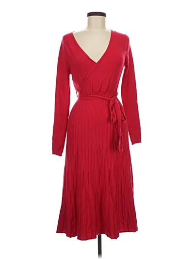 Pre-owned Francesca's Cocktail Dress In Red