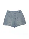 Francesca's Denim Shorts In Blue