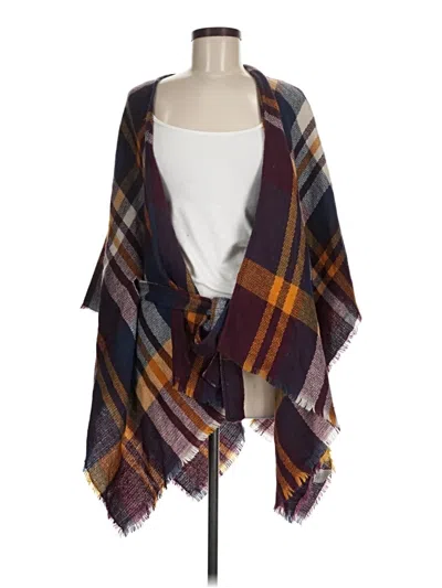 Pre-owned Francesca's Kimono In Brown