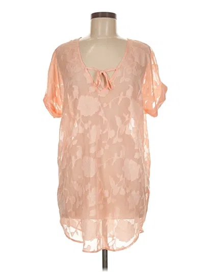 Pre-owned Francesca's Kimono In Orange