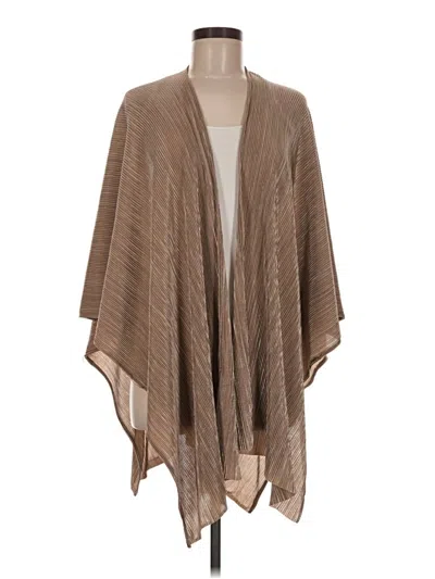 Francesca's Poncho In Tan