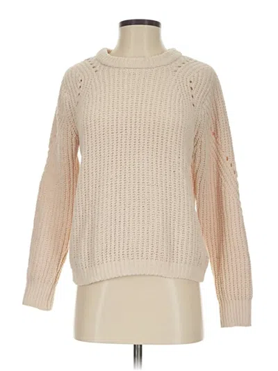 Pre-owned Francesca's Pullover Sweater In Ivory