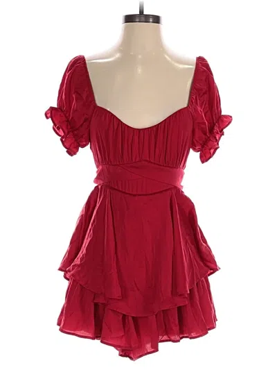 Pre-owned Francesca's Skort In Red