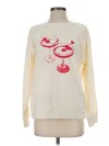 Francesca's Sweatshirt In White