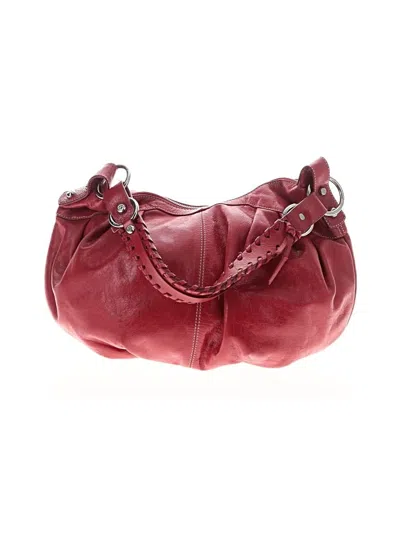 Pre-owned Francesco Biasia Hobo Bag In Red