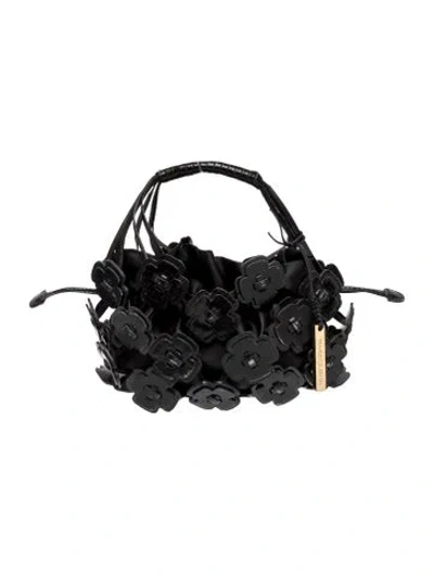 Pre-owned Francesco Biasia Leather Hobo In Black