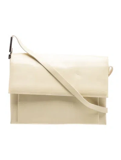 Pre-owned Francesco Biasia Leather Shoulder Bag In Neutrals