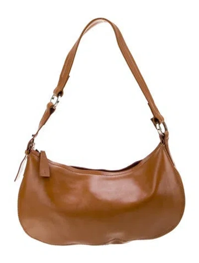 Pre-owned Francesco Biasia Leather Shoulder Bag In Pink